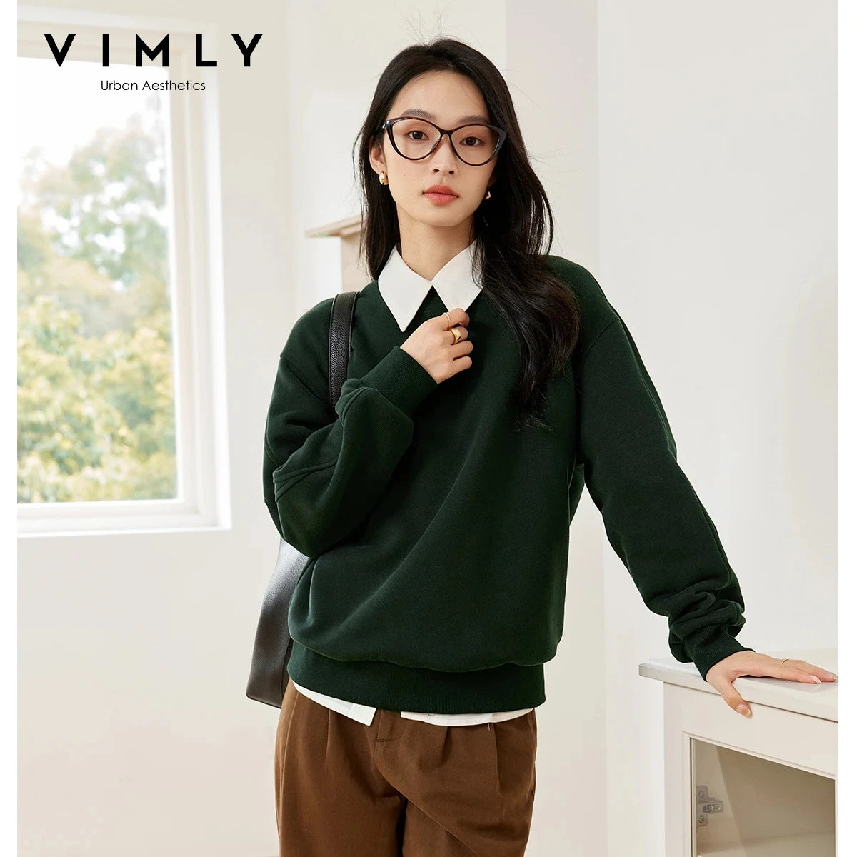 Relaxed Crew-Neck Sweatshirt