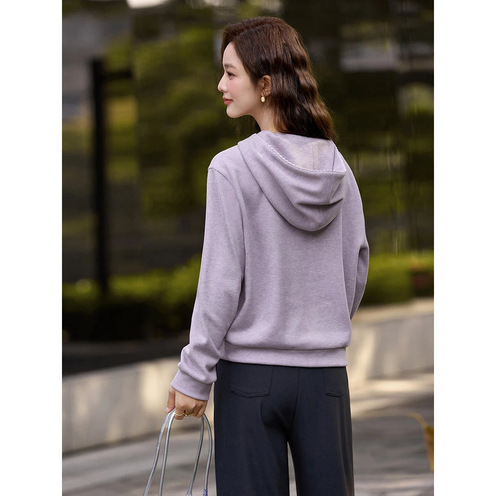 Cropped Pullover Hoodie