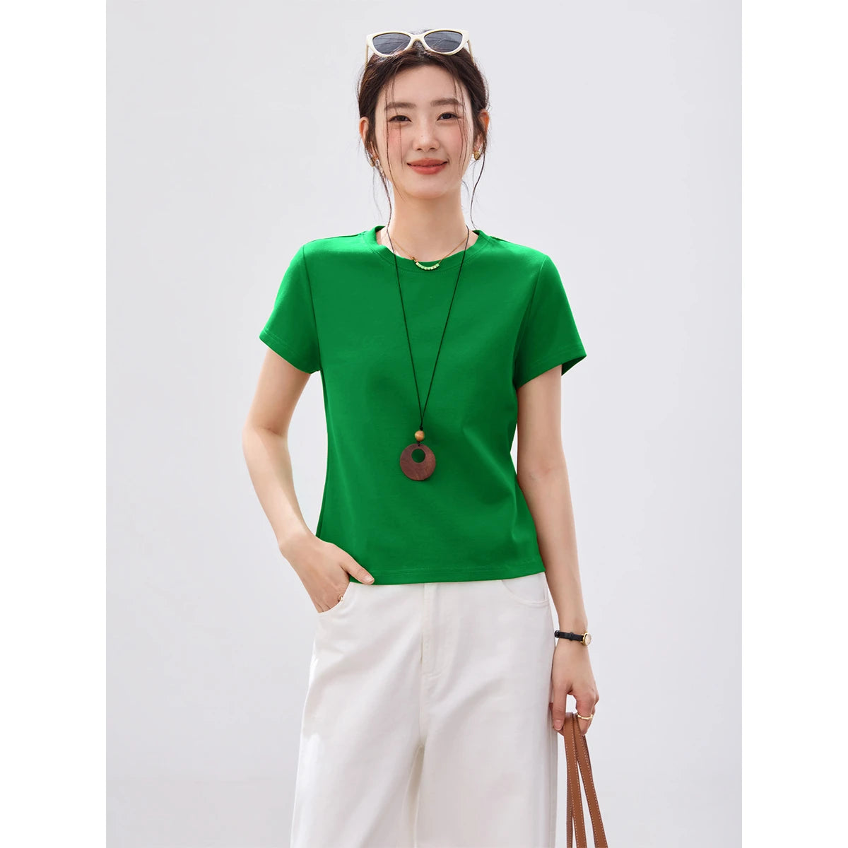 Classic Crew-Neck Short-Sleeve Tee