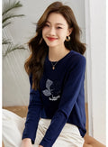 Botanical Graphic Long-Sleeve Tee