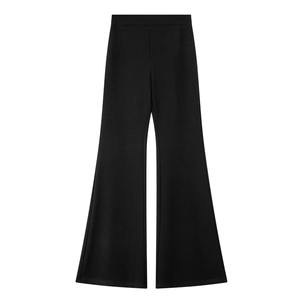 High-Rise Flared Trousers