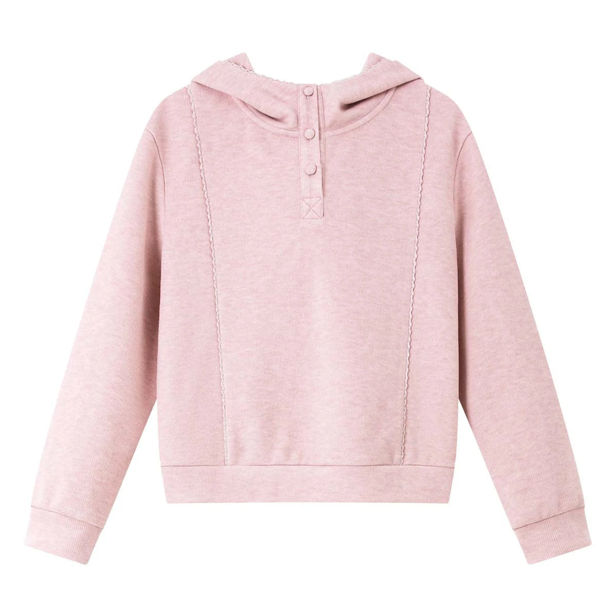 Cropped Pullover Hoodie