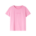Letter-Print Crew-Neck Tee