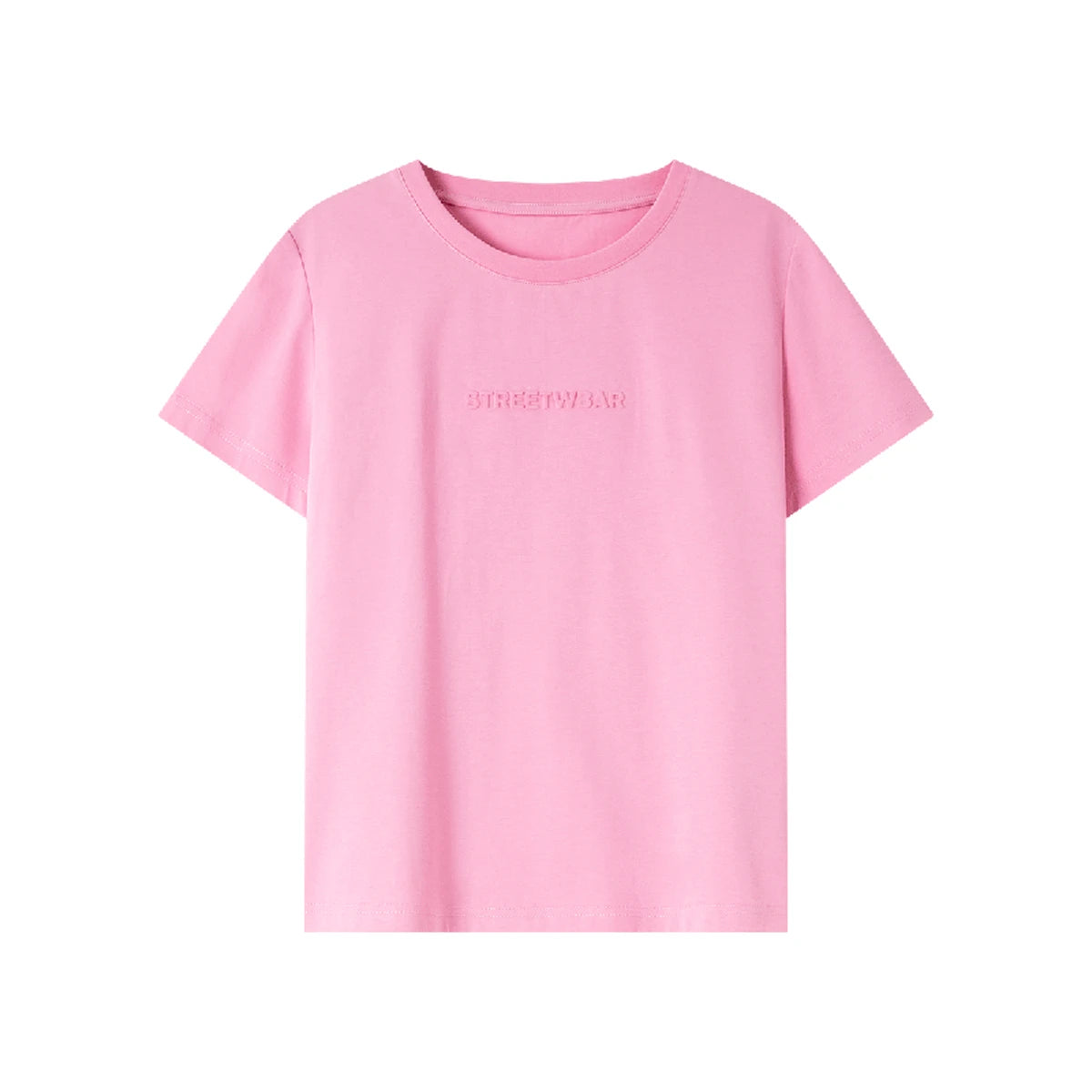 Letter-Print Crew-Neck Tee