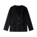 Two-Button V-Neck Blazer