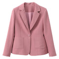 Single-Button Patch-Pocket Blazer