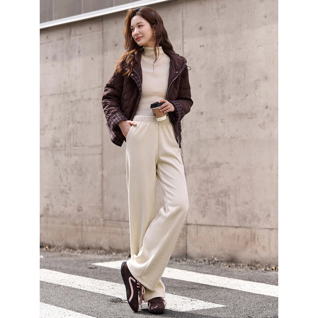Relaxed Straight-Leg Sweatpants