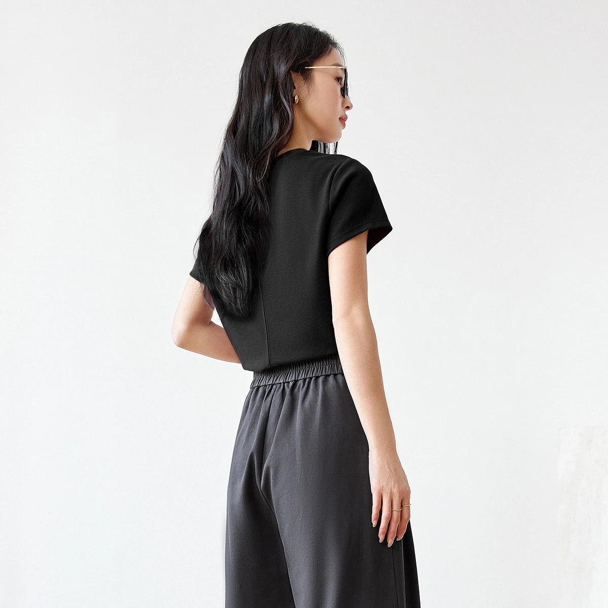 Relaxed Crew-Neck Short-Sleeve Tee