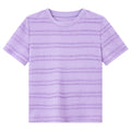 Textured Stripe Short-Sleeve Tee