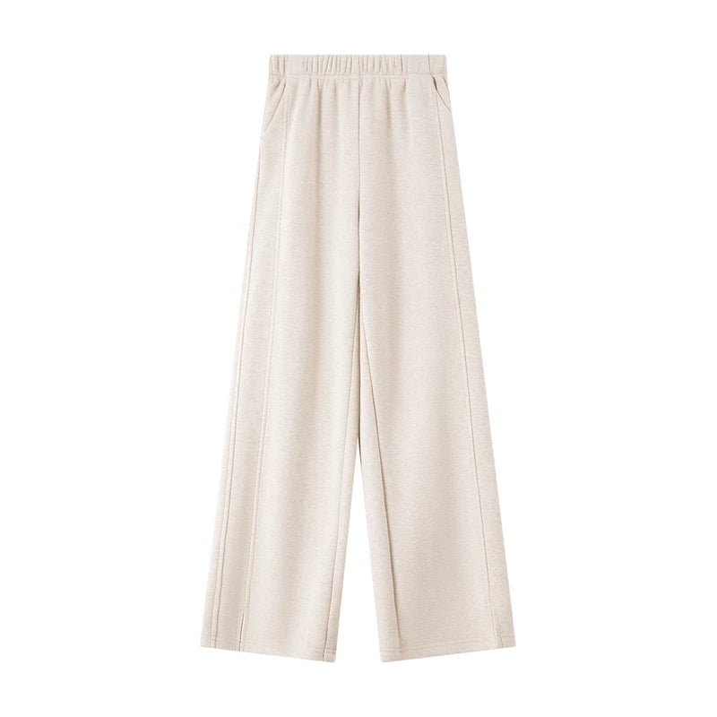 Relaxed Straight-Leg Sweatpants