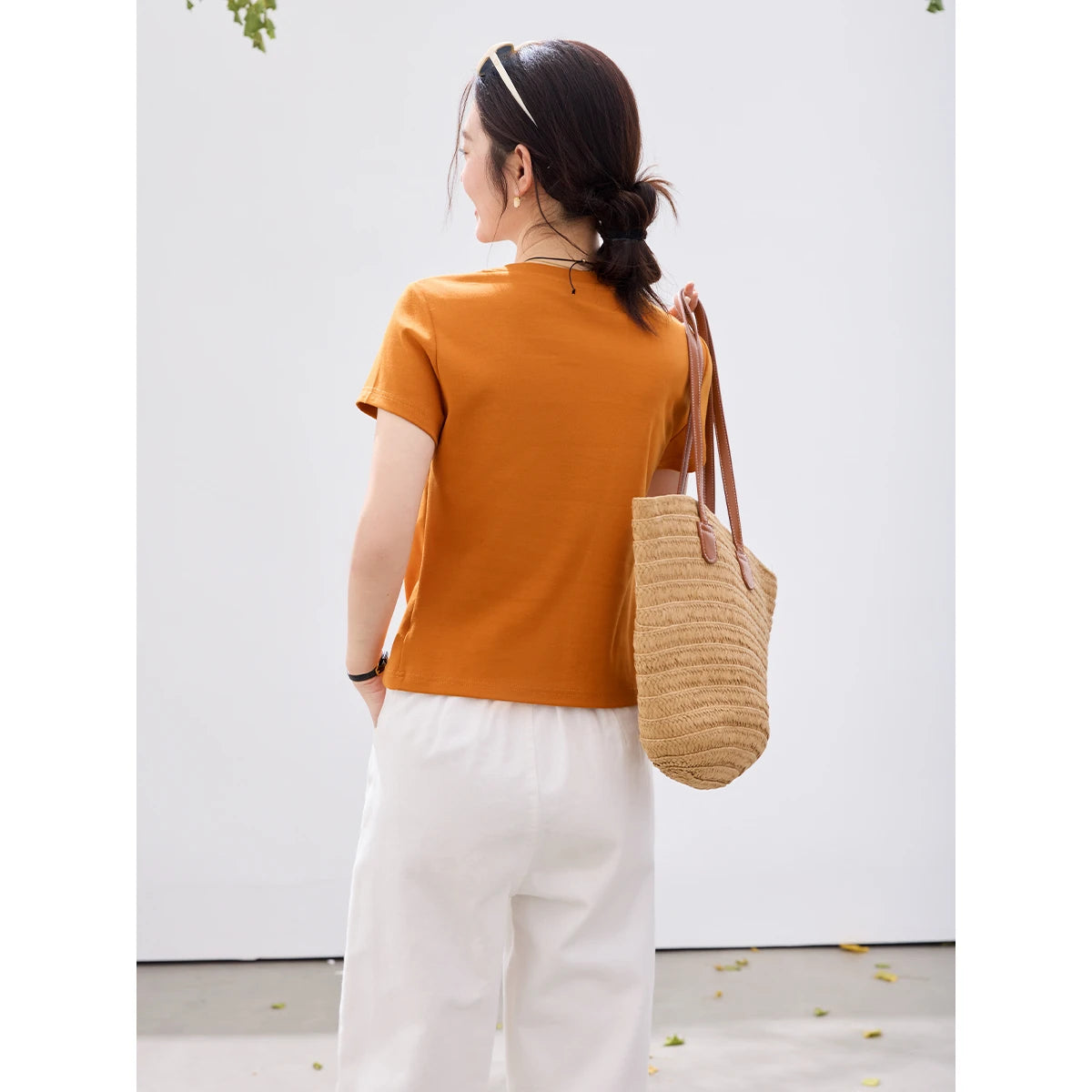 Classic Crew-Neck Short-Sleeve Tee