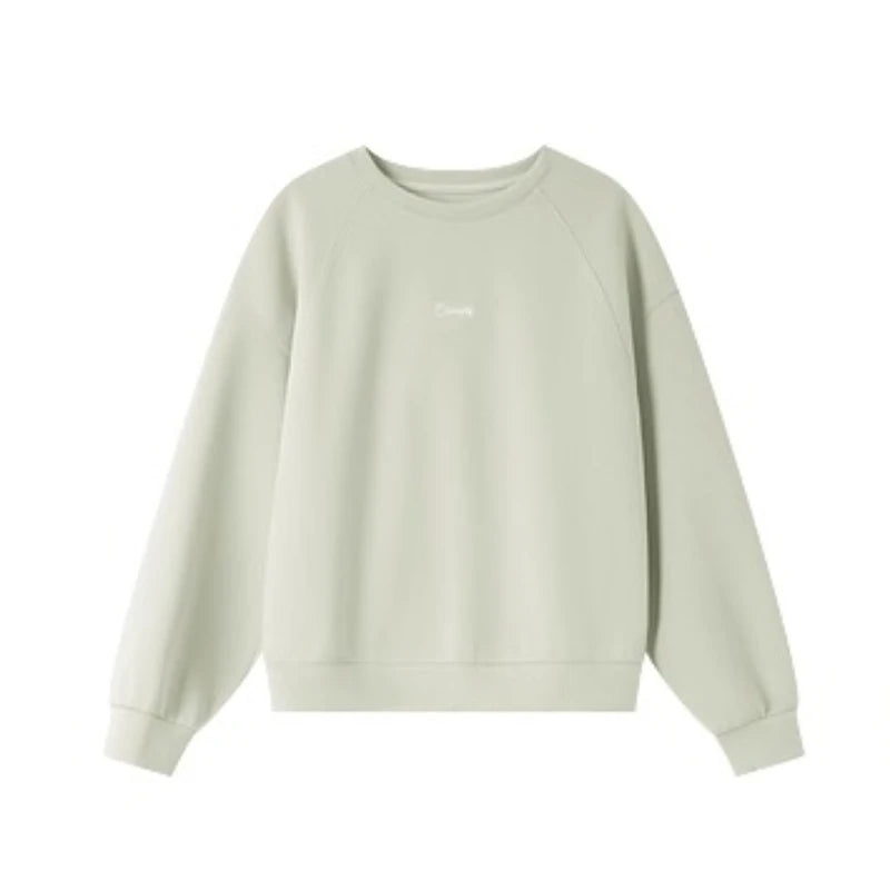 Minimal Crew-Neck Sweatshirt
