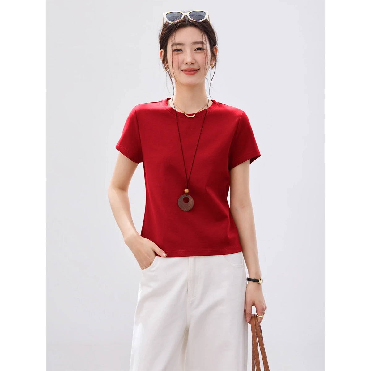 Classic Crew-Neck Short-Sleeve Tee