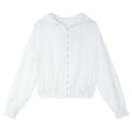 Embroidered Hooded Cropped Jacket