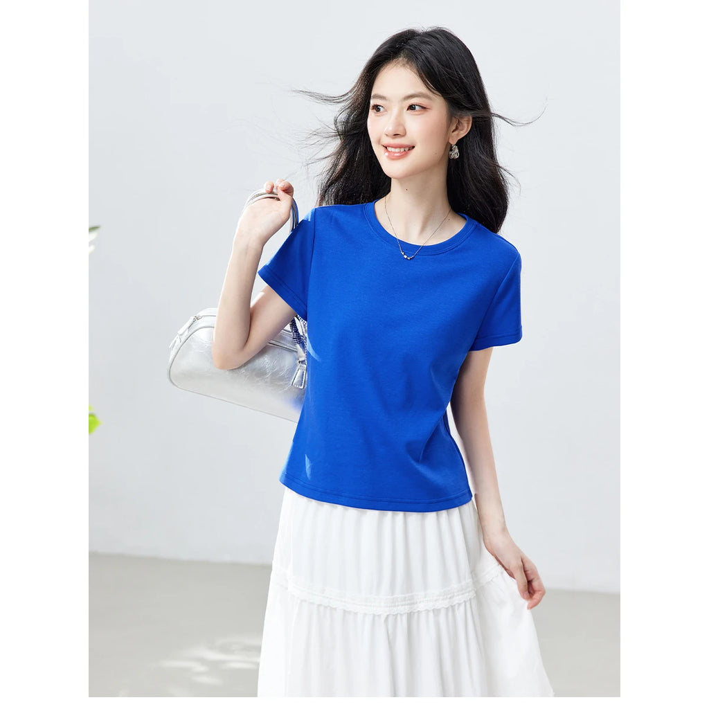 Classic Crew-Neck Short-Sleeve Tee