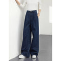Wide-Leg Denim Trousers
