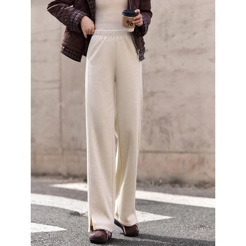 Relaxed Straight-Leg Sweatpants