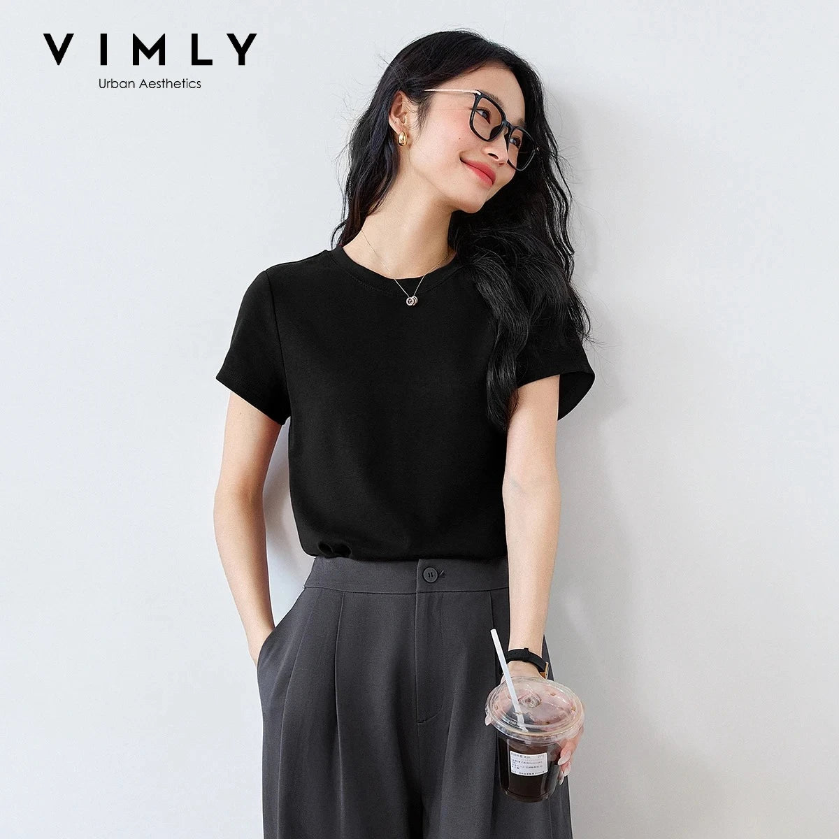 Relaxed Crew-Neck Short-Sleeve Tee
