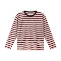 Striped Crew-Neck Long-Sleeve Tee