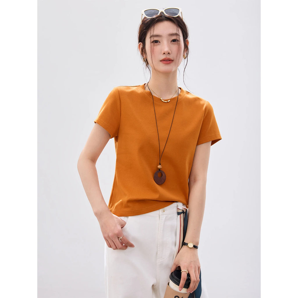 Classic Crew-Neck Short-Sleeve Tee