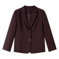 Pocket-Front Notched Blazer