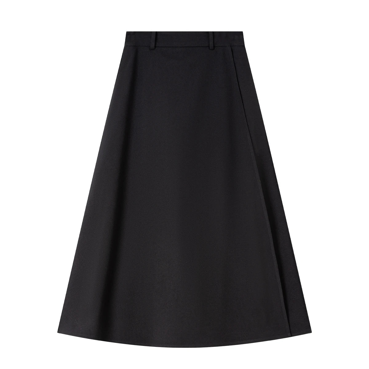 Zip-Pocket Wide-Leg Trousers